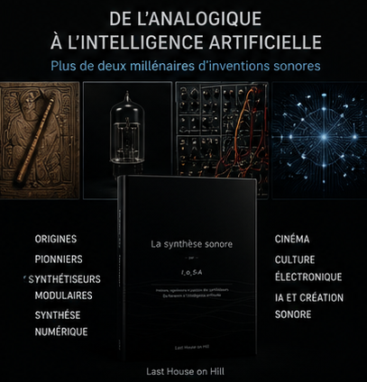 Présentation du livre La Synthèse sonore, de l’analogique à l’intelligence artificielle