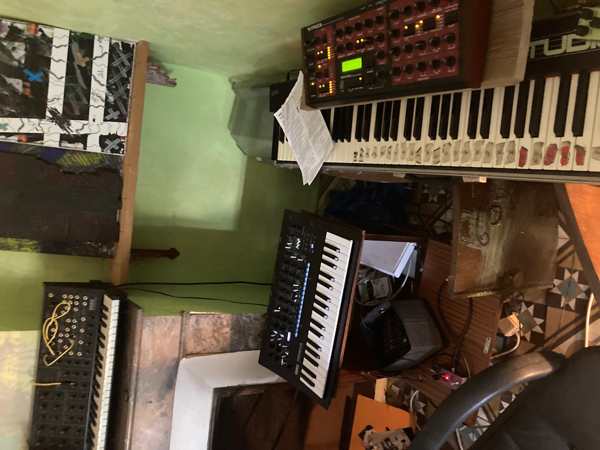 Synthétiseurs du home-studio