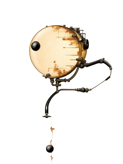 Variation machine à écrire d’Ichabod Slug