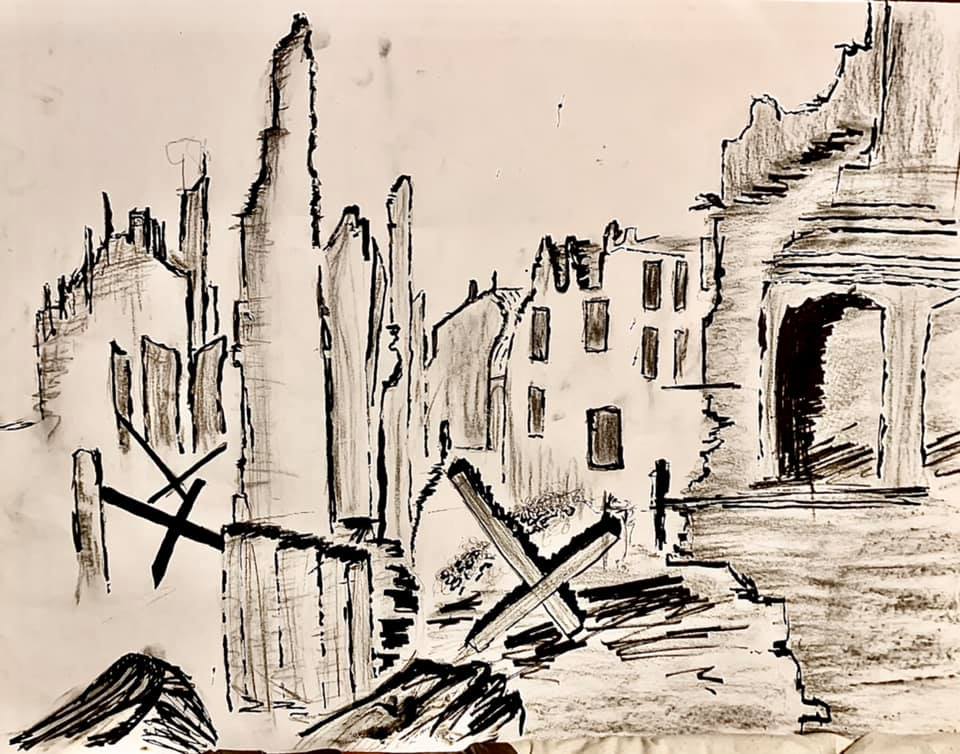 Esquisse, bombardements